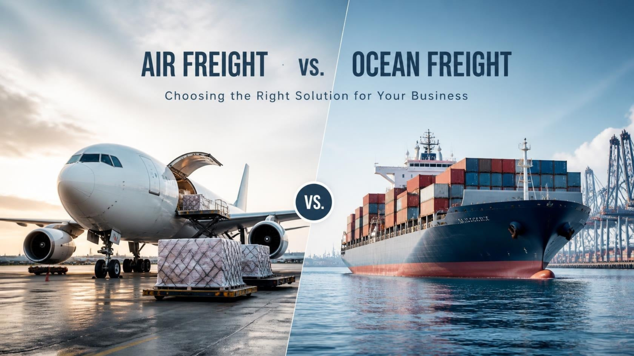 Air Freight vs Ocean Freight